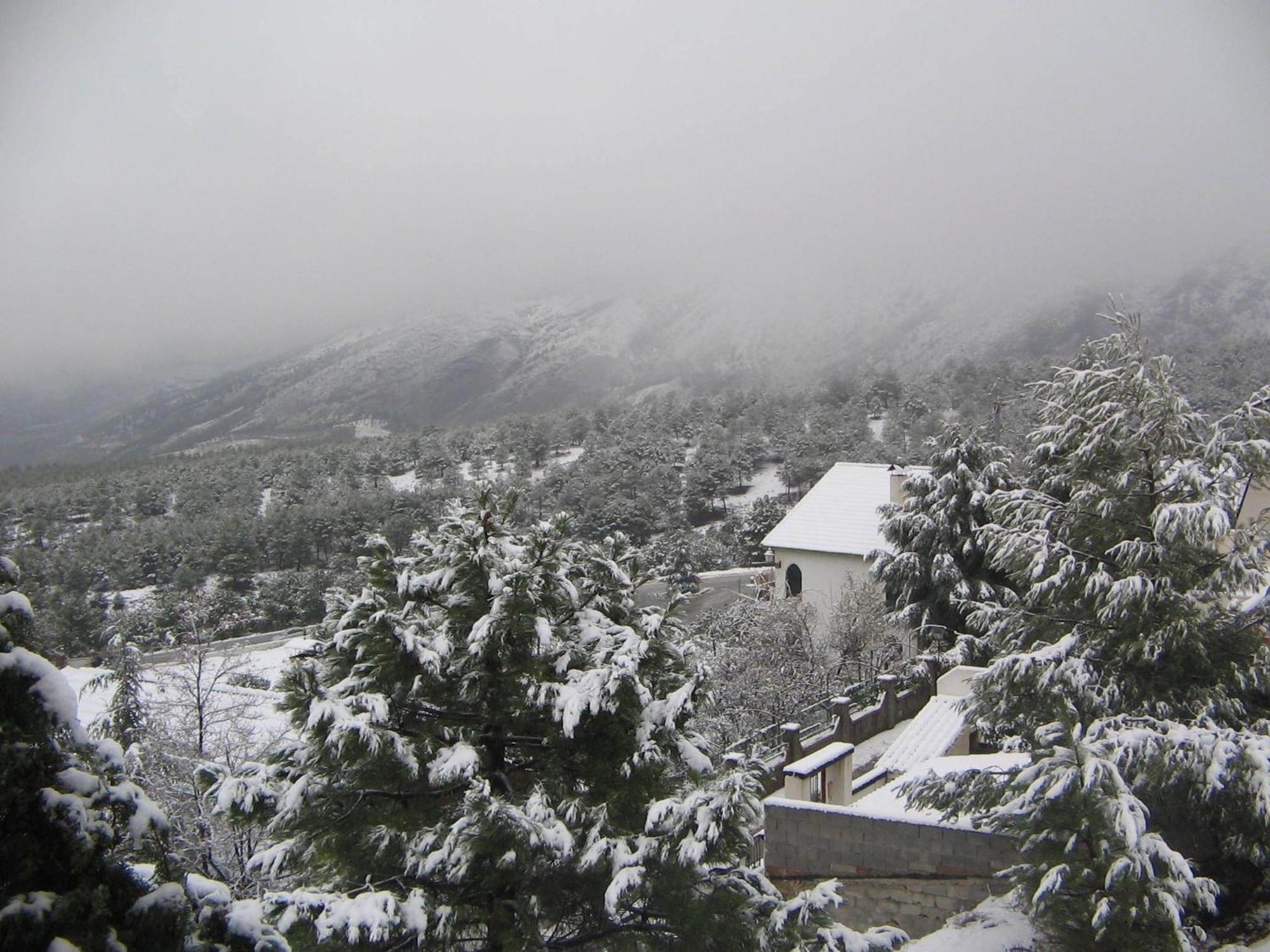 Hotel El Balcon De Las Nieves 라 수비아 외부 사진